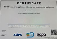 T-049 Professional application / Flooring and waterproofing applications
